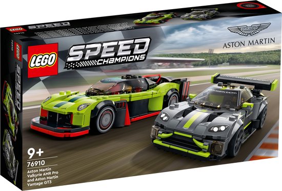 LEGO® Speed Champions 76910 Aston Martin Valkyrie AMR Pro et Aston Martin Vantage GT3