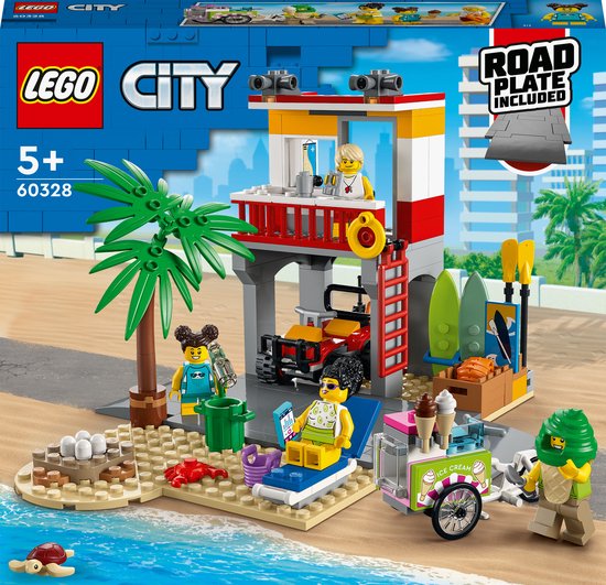 LEGO 60328 STRANDWACHTER UITKIJKPOST LE POSTE DE SECOURS