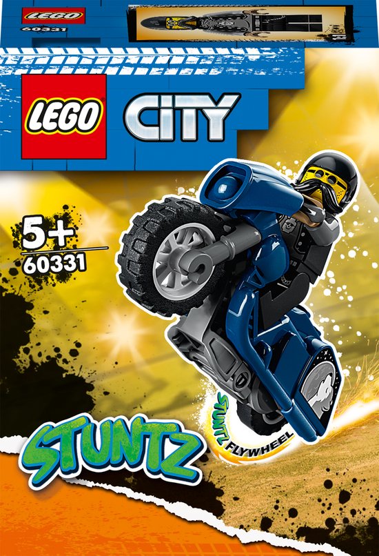 LEGO 60331 TOURING STUNTMOTOR LA MOTO DE CASCADE DU BIKER