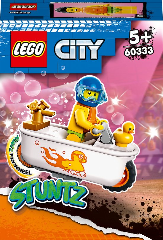 Lego City 60333 Badkuip Stuntmotor