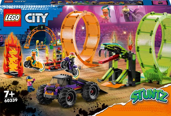 LEGO® City 60339 Stuntarena met dubbele lus