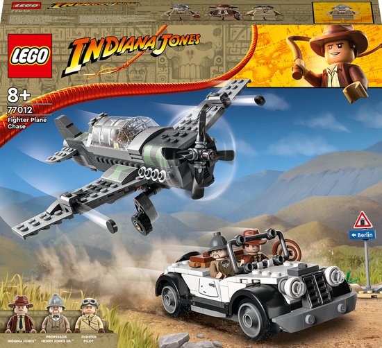 Gevechtsvliegtuig achtervolging 77012 LEGO® Indiana Jones™