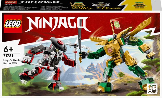 LEGO 71781 NINJAGO LE COMBAT DES ROBOTS DE LLOYD - EVOLUTION