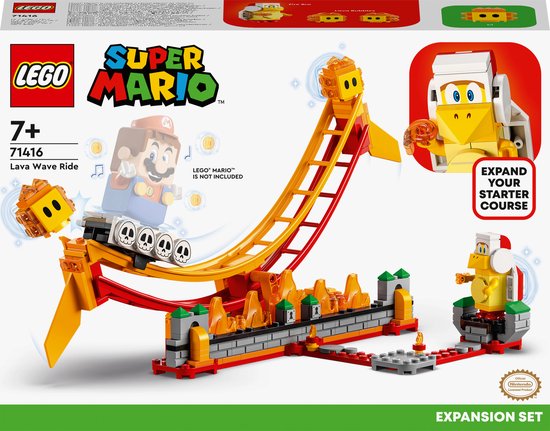 Lego Super Mario 71416 Uitbreidingsset Rit Over Lavagolven