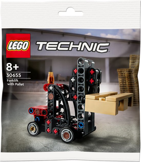 30655 LEGO Technic Heftruck met Pallet