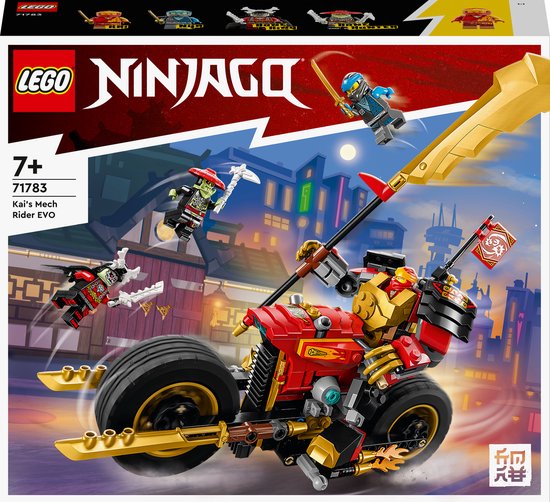 LEGO 71783 NINJAGO LA MOTO DU ROBOT DE KAI - EVO