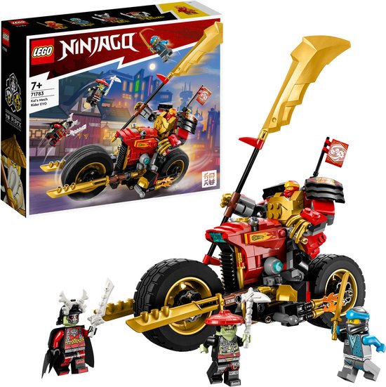 LEGO 71783 NINJAGO LA MOTO DU ROBOT DE KAI - EVO