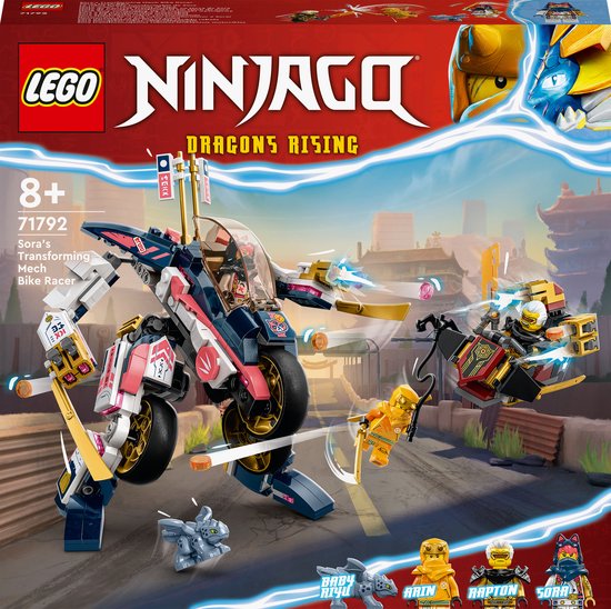 LEGO® Ninjago 71792 Sora’s transformerende mecharacemotor