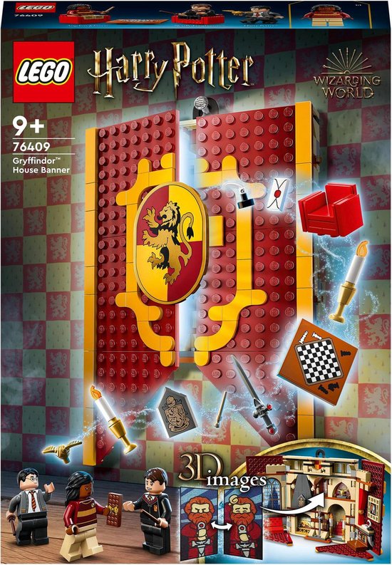 LEGO 76409 HARRY POTTER LE BLASON DE LA MAISON GRYFFONDOR