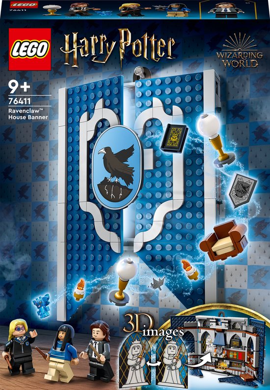 LEGO Harry Potter - Ravenklauw huisbanner constructiespeelgoed 76411