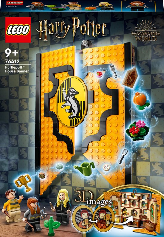 LEGO Harry Potter - Huffelpuf huisbanner constructiespeelgoed 76412