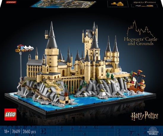 LEGO Harry Potter - Kasteel Zweinstein en terrein constructiespeelgoed 76419