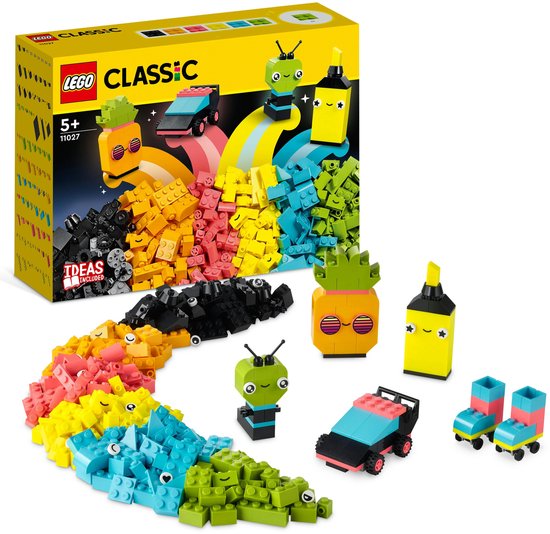 LEGO Classic Creatief Spelen met Neon Bouwset - 11027