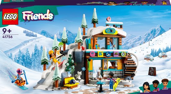 LEGO Friends - Vakantie skipiste en café constructiespeelgoed 41756