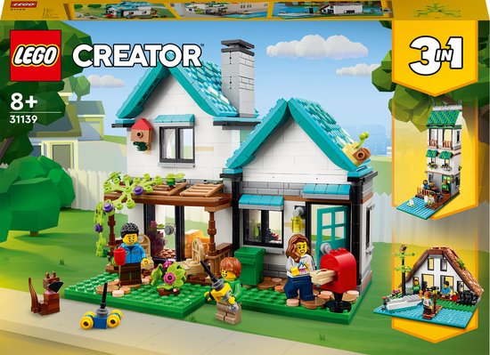Knus huis 31139 LEGO® Creator 3-in-1