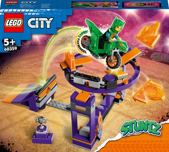LEGO City - Uitdaging: dunken met stuntbaan constructiespeelgoed 60359