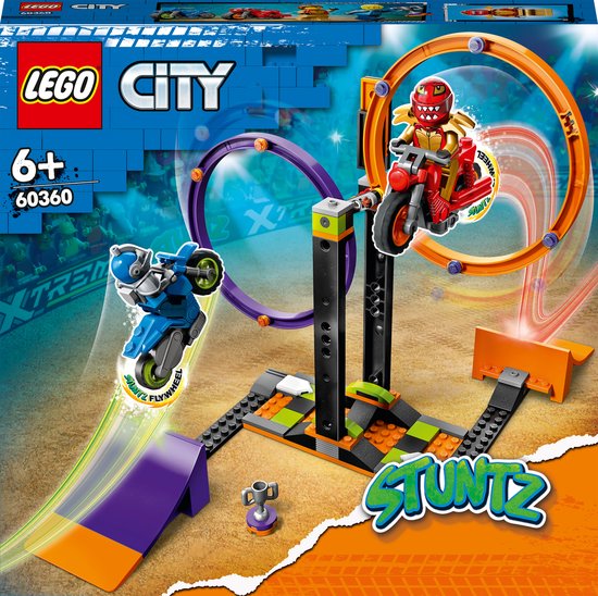 LEGO City - Spinning Stunt-uitdaging constructiespeelgoed 60360