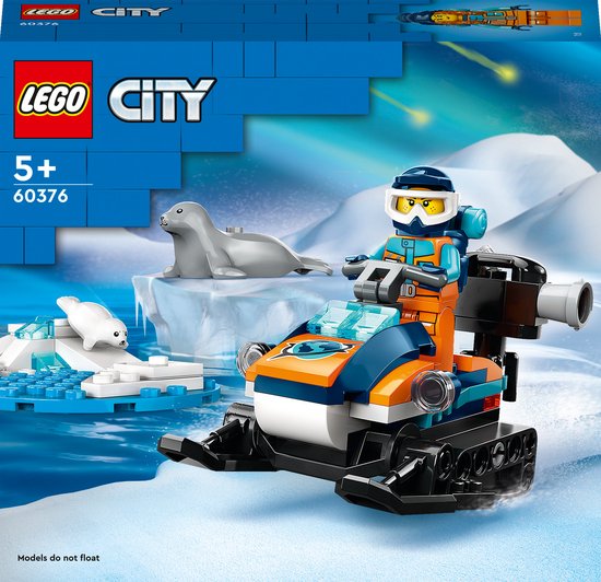 LEGO City - Sneeuwscooter voor poolonderzoek constructiespeelgoed 60376