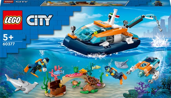 LEGO® City 60377 Verkenningsduikboot