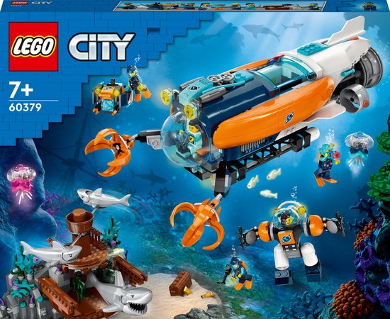 LEGO City - Duikboot voor diepzeeonderzoek constructiespeelgoed 60379