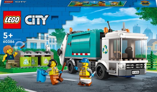 LEGO City - Recycle vrachtwagen constructiespeelgoed 60386