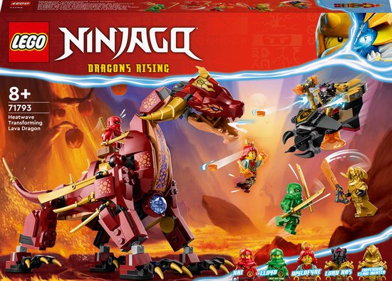 Heatwave transformerende lavadraak 71793 LEGO® Ninjago