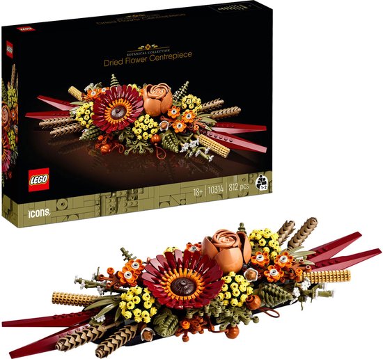 LEGO® Icons 10314 De gedroogde bloemen Centrepiece