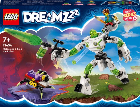 LEGO® Dreamzzz 71454 Mateo en Z-Blob de robot