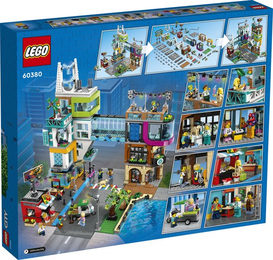 LEGO City Binnenstad Modular Building Constructie Speelgoed - 60380
