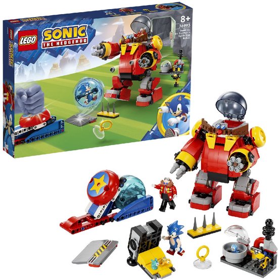 LEGO Sonic the Hedgehog - Sonic vs. Dr. Eggmans eirobot constructiespeelgoed 76993