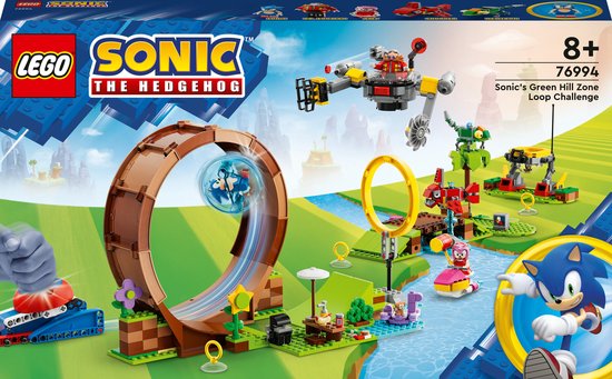 LEGO Sonic the Hedgehog 76994 Sonics Green Hill Zone loopinguitdaging