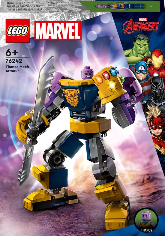 Lego Super Heroes 76242 Thanos Mecha- pantser