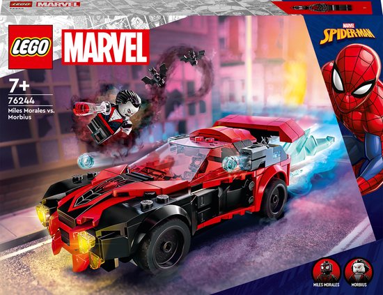 LEGO 76244 MARVEL MILES MORALES VS. MORBIUS