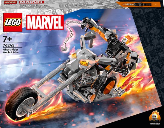 LEGO 76245 MARVEL LE ROBOT ET LA MOTO DE GHOST RIDER