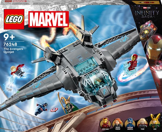 LEGO Marvel - De Avengers Quinjet constructiespeelgoed 76248