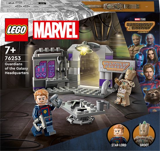 LEGO Marvel - Guardians of the Galaxy Hoofdkwartier constructiespeelgoed 76253