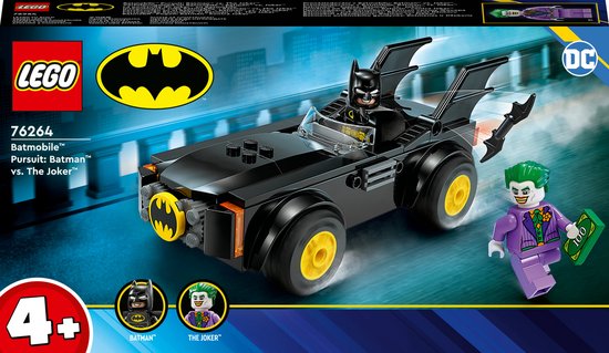 LEGO DC Super Heroes - Batmobile achtervolging: Batman vs. The Joker constructiespeelgoed 76264