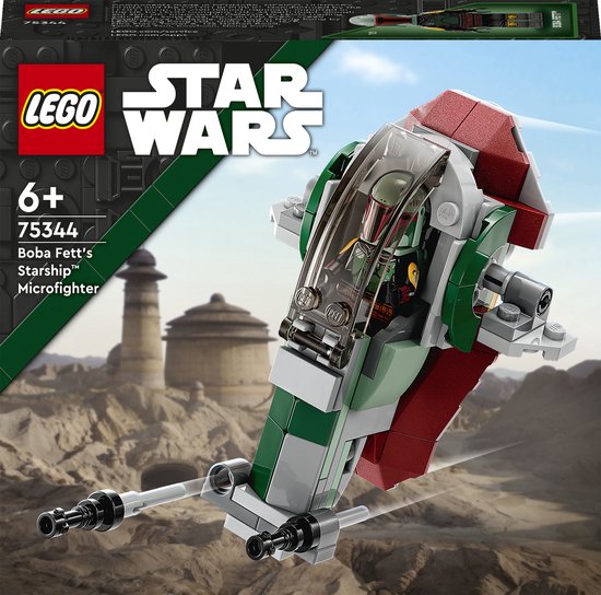 LEGO Star Wars - Boba Fetts sterrenschip - Microfighter constructiespeelgoed 75344