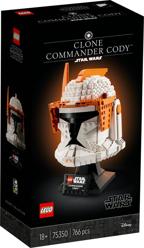 LEGO Star Wars - Clone Commander Cody Helm constructiespeelgoed 75350
