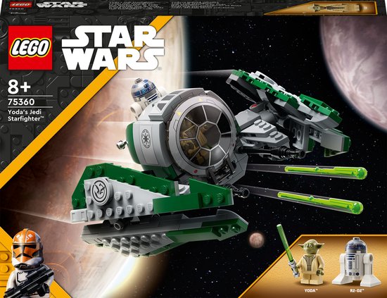 LEGO Star Wars - Yoda's Jedi Starfighter constructiespeelgoed 75360
