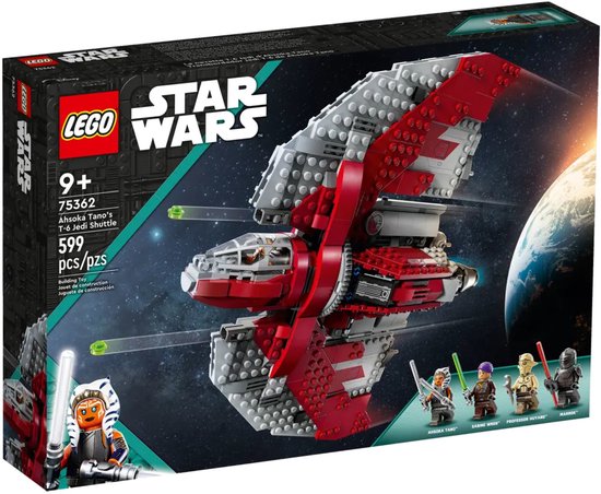 LEGO Star Wars Ahsoka Tano's T-6 Jedi Shuttle Bouwset - 75362