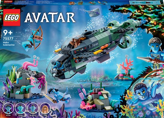 LEGO 75577 Avatar Mako onderzeeër Collector's Item Set met Constructie Speelgoed