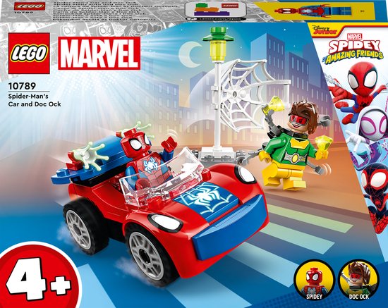 Spider-Man's auto en Doc Ock