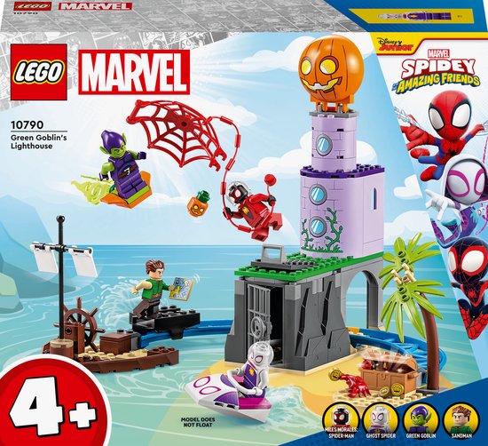 Team Spidey bij de vuurtoren van Green Goblin 10790 LEGO® Spider-Man