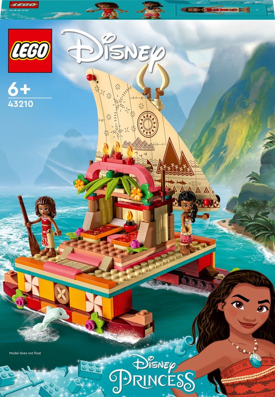 Lego Disney 43210 Vaiana's Ontdekkings- boot