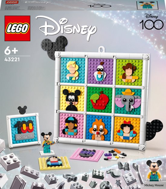 100 jaar Disney animatiefiguren