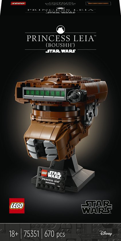 LEGO Star Wars - Prinses Leia Helm - 75351