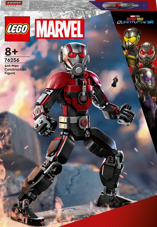 LEGO, 76256 Marvel Ant-Man Actiefiguur, Zwart / Rood