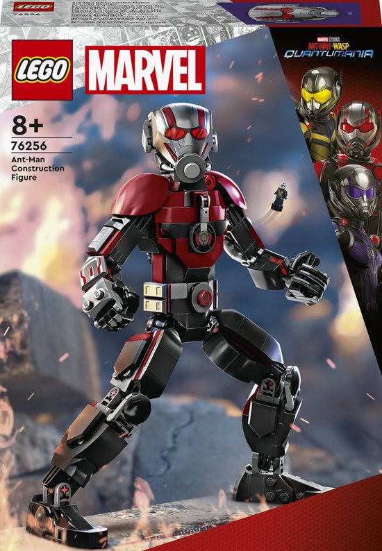 LEGO, 76256 Marvel Ant-Man Actiefiguur, Zwart / Rood