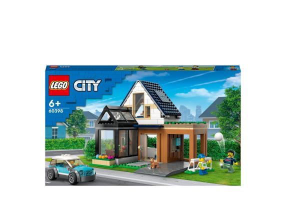 Gezinswoning en elektrische auto 60398 LEGO® City